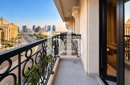 Apartment - 1 - 2 for rent in Lusail Marina Heights - Marina District - Lusail