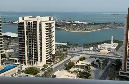 Apartment - 1 Bedroom - 2 Bathrooms for rent in Lusail Marina Heights - Marina District - Lusail