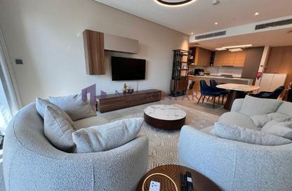 Apartment - 2 Bedrooms - 4 Bathrooms for rent in Marina Tower 12 - Marina District - Lusail