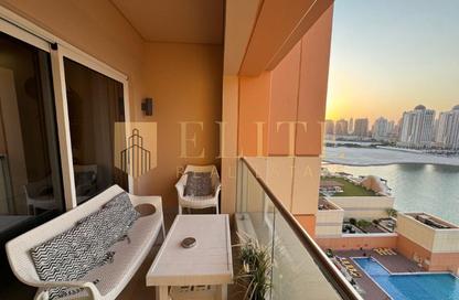 Apartment - 1 - 2 for rent in Viva Central - Viva Bahriyah - The Pearl Island - Doha