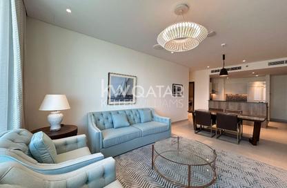 Apartment - 2 Bedrooms - 3 Bathrooms for rent in Lusail Residence - Marina District - Lusail