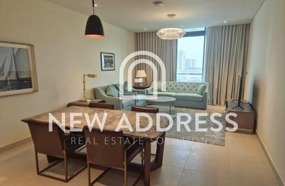 Apartment - 2 Bedrooms - 4 Bathrooms for rent in Lusail Residence - Marina District - Lusail