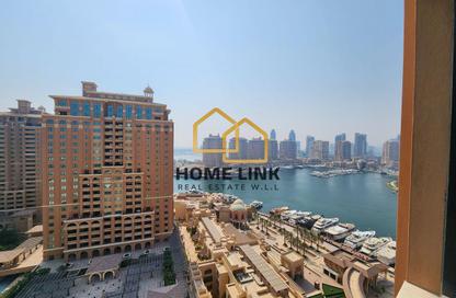 Apartment - 1 Bedroom - 2 Bathrooms for rent in Tower 5 - Porto Arabia - The Pearl Island - Doha