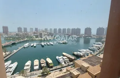 شقة - غرفة نوم - 2 حمامات للايجار في طريق بورتو الشرقي - بورتو أرابيا - جزيرة اللؤلؤة - الدوحة