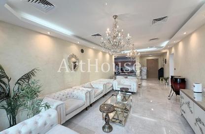 Apartment - 2 Bedrooms - 4 Bathrooms for rent in Zig Zag Towers - West Bay - Doha