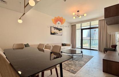Apartment - 2 Bedrooms - 5 Bathrooms for rent in Lusail Marina Heights - Marina District - Lusail