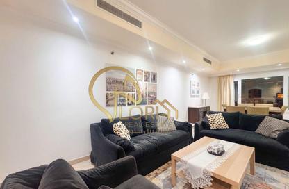 Apartment - 2 Bedrooms - 2 Bathrooms for rent in East Porto Drive - Porto Arabia - The Pearl Island - Doha