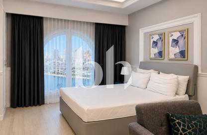 Apartment - Studio - 1 Bathroom for rent in Al Sulaiti Building - C-Ring Road - Al Sadd - Doha