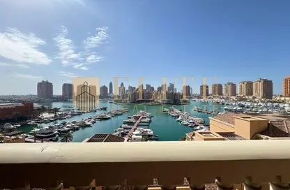 Apartment - Studio - 1 Bathroom for rent in Lusail Residence - Marina District - Lusail