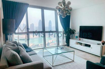 Apartment - 2 Bedrooms - 3 Bathrooms for rent in Zig Zag Tower A - Zig Zag Towers - West Bay - Doha Apartment - 2 Bedrooms - 3 Bathrooms for rent in Zig Zag Tower A - Zig Zag Towers - West Bay - Doha