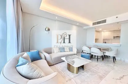 Apartment - 2 Bedrooms - 3 Bathrooms for rent in Marina Tower 23 - Marina District - Lusail