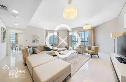 شقة - غرفة نوم - 2 حمامات للبيع في برج داماك مارينا - منطقة المارينا - الوسيل