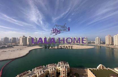 Apartment - 3 Bedrooms - 4 Bathrooms for rent in Viva West - Viva Bahriyah - The Pearl Island - Doha