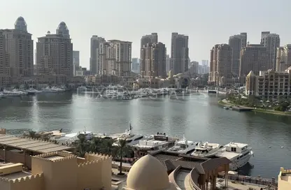 شقة - غرفة نوم - 2 حمامات للايجار في طريق بورتو الغربي - بورتو أرابيا - جزيرة اللؤلؤة - الدوحة