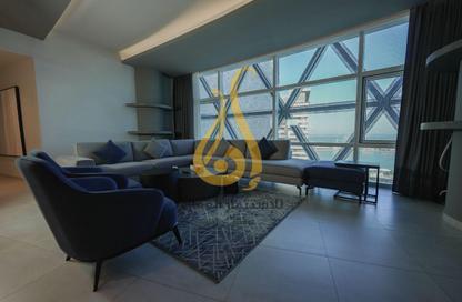 Apartment - 1 Bedroom - 2 Bathrooms for rent in Lusail Marina Heights - Marina District - Lusail