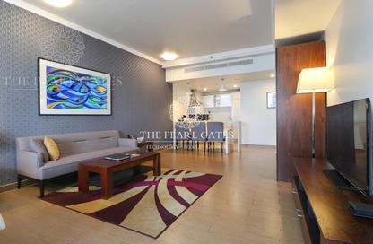 Hotel Apartments - Studio - 2 Bathrooms for rent in West Bay Tower - West Bay - West Bay - Doha