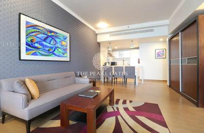 Hotel Apartments - Studio - 2 Bathrooms for rent in West Bay Tower - West Bay - West Bay - Doha