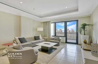 شقة - 2 غرف نوم - 3 حمامات للايجار في طريق بورتو الغربي - بورتو أرابيا - جزيرة اللؤلؤة - الدوحة