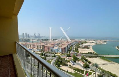 Apartment - 2 Bedrooms - 3 Bathrooms for rent in East Porto Drive - Porto Arabia - The Pearl Island - Doha