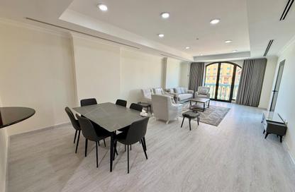 Apartment - 2 Bedrooms - 3 Bathrooms for sale in East Porto Drive - Porto Arabia - The Pearl Island - Doha