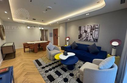 Apartment - 2 Bedrooms - 3 Bathrooms for rent in Piazza 1 - La Piazza - Fox Hills - Lusail