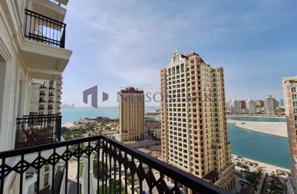 شقة - 2 غرف نوم - 3 حمامات للايجار في حدائق فلورستا - حدائق فلورستا - جزيرة اللؤلؤة - الدوحة