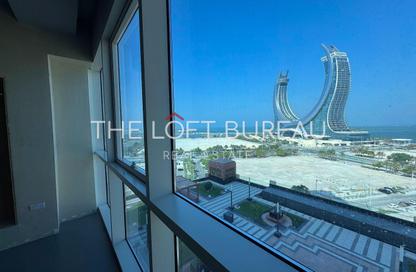 Office Space - Studio - 2 for rent in Lusail Residence - Marina District - Lusail