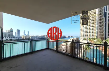 Apartment - 3 Bedrooms - 4 Bathrooms for rent in Abraj Bay - Abraj Quartiers - The Pearl Island - Doha