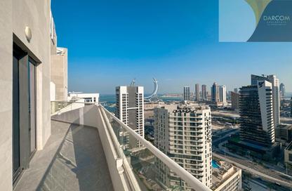 Apartment - 3 Bedrooms - 4 Bathrooms for rent in Marina Tower 23 - Marina District - Lusail