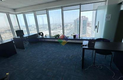 Office Space - Studio - 2 Bathrooms for rent in Al Jassim Tower - Fereej Bin Mahmoud South - Fereej Bin Mahmoud - Doha