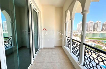Apartment - Studio - 1 Bathroom for rent in Viva West - Viva Bahriyah - The Pearl Island - Doha