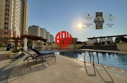 Apartment - 2 - 3 for rent in Viva West - Viva Bahriyah - The Pearl Island - Doha