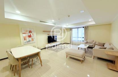 Apartment - 1 Bedroom - 2 Bathrooms for rent in West Porto Drive - Porto Arabia - The Pearl Island - Doha