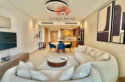 Apartment - 2 - 4 for rent in Lusail Marina Heights - Marina District - Lusail