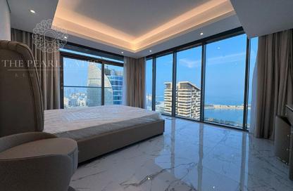 Apartment - 2 Bedrooms - 3 Bathrooms for rent in Lusail Marina Heights - Marina District - Lusail