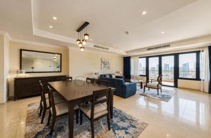 Hotel Apartments - 3 - 4 for rent in West Porto Drive - Porto Arabia - The Pearl Island - Doha