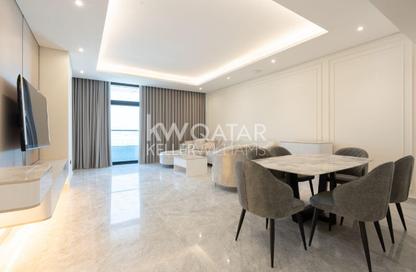 Apartment - 2 Bedrooms - 2 Bathrooms for rent in Lusail Residence - Marina District - Lusail
