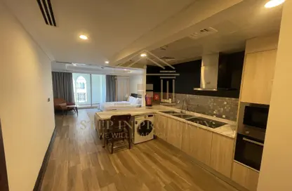 شقة - 1 حمام للايجار في فيفا غرب - فيفا بحرية - جزيرة اللؤلؤة - الدوحة