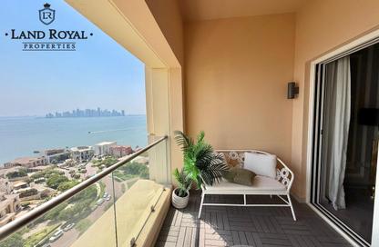 Apartment - 2 - 4 for rent in Al Mutahidah Tower - Viva Bahriyah - The Pearl Island - Doha Apartment - 2 - 4 for rent in Al Mutahidah Tower - Viva Bahriyah - The Pearl Island - Doha