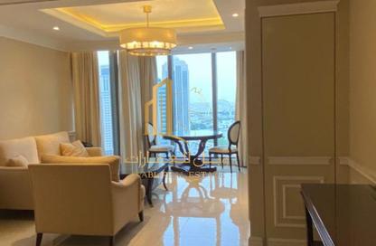 Apartment - 2 Bedrooms - 2 Bathrooms for rent in Al Faisal Tower - Al Dafna - Al Dafna - Doha