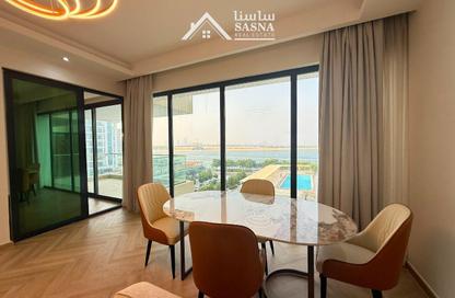 Apartment - 1 Bedroom - 1 Bathroom for rent in Lusail Marina Heights - Marina District - Lusail