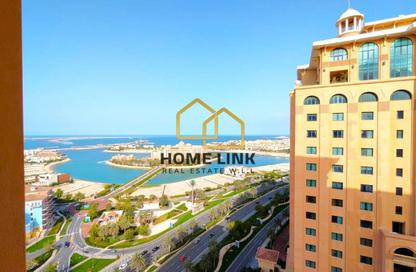 Apartment - 1 Bedroom - 2 Bathrooms for rent in West Porto Drive - Porto Arabia - The Pearl Island - Doha