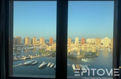 Apartment - Studio - 1 for rent in Porto Arabia - The Pearl Island - Doha