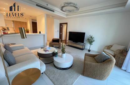 Apartment - 1 Bedroom - 2 Bathrooms for rent in Crystal Residence - Gewan Island - The Pearl Island - Doha