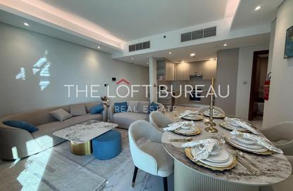 Apartment - 2 Bedrooms - 3 Bathrooms for rent in Lusail Residence - Marina District - Lusail Apartment - 2 Bedrooms - 3 Bathrooms for rent in Lusail Residence - Marina District - Lusail