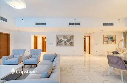Apartment - 3 Bedrooms - 5 Bathrooms for rent in West Bay Tower - West Bay - West Bay - Doha