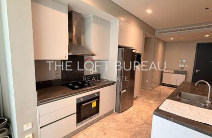 Apartment - 1 Bedroom - 2 Bathrooms for rent in Seef Lusail Tower 1 - Seef Lusail - Lusail City - Lusail
