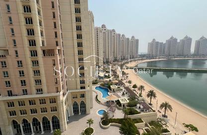 Apartment - 2 Bedrooms - 4 Bathrooms for sale in Viva East - Viva Bahriyah - The Pearl Island - Doha