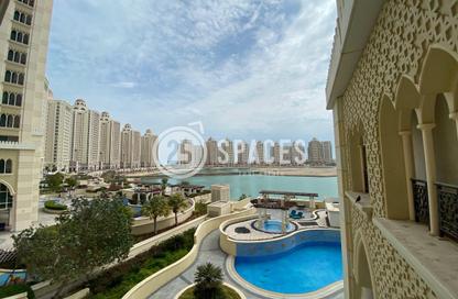 Apartment - 1 Bedroom - 2 Bathrooms for rent in Viva West - Viva Bahriyah - The Pearl Island - Doha