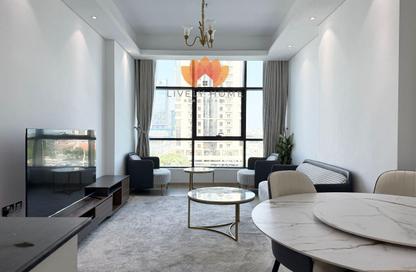 Apartment - 2 Bedrooms - 2 Bathrooms for rent in Lusail Marina Heights - Marina District - Lusail